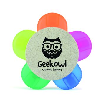 Promotional Eco Flower Highlighter
