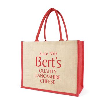 Promotional Large Coloured Trim Halton Shopper
