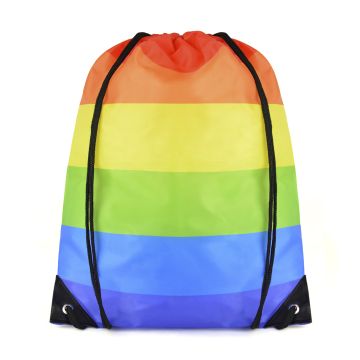 Promotional Rainbow Pegasus Drawstring Bag