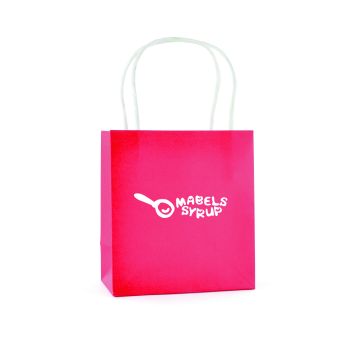 Printed Brunswick Small Coloured Paper Bag