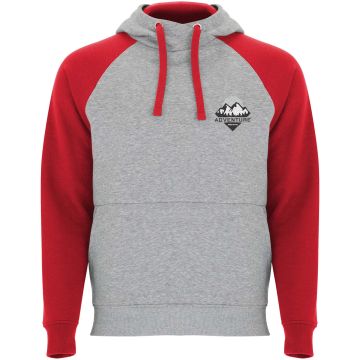 Badet unisex two-tone hoodie