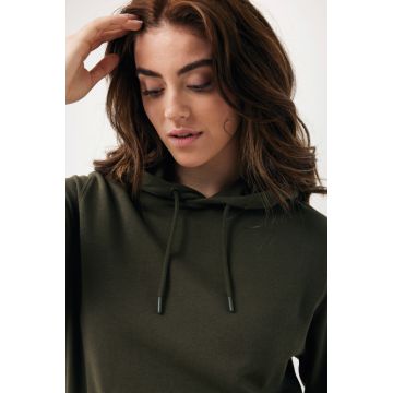 IQONIQ Rila lightweight recycled cotton hoodie