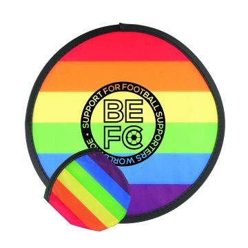 Promotional Rainbow Foldable Flying Disk