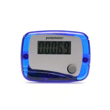 Carmel `Carmel`BLUE Pedometer With Clip Blue 48x36x20mm