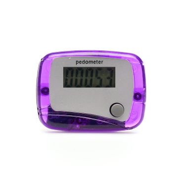 Carmel `Carmel`PURPLE Pedometer With Clip Purple 48x36x20mm