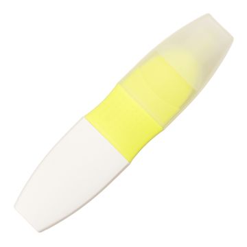 White Neon Flat Capped Highlighter