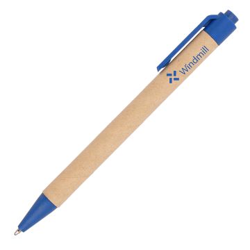 Ayr Card Ball Pen With Wheat Trim