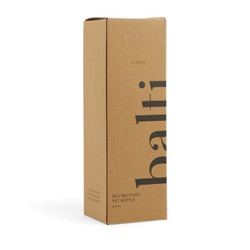 Branded VINGA Balti RCS Recycled Pet Bottle 600 ML Black