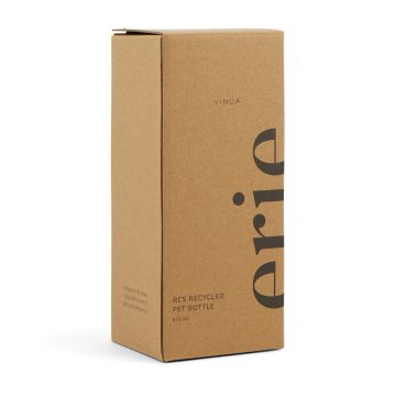 Personalised VINGA Erie RCS Recycled Pet Bottle 575 ML Transparent 
