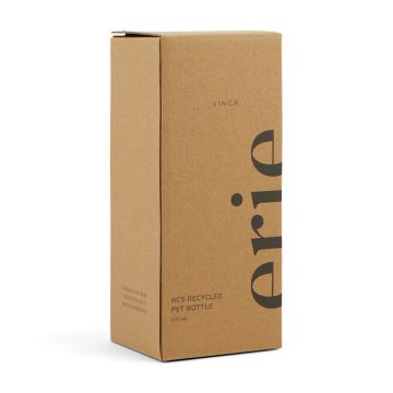 Branded VINGA Erie RCS Recycled Pet Bottle 575 ML Grey 