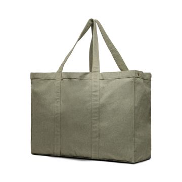 Branded VINGA Hilo AWARE™ Recycled Canvas Maxi Tote Bag