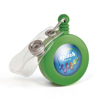 Domed Ski Pass Holder
