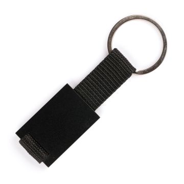 Metal Nylon Strap Keyring  
