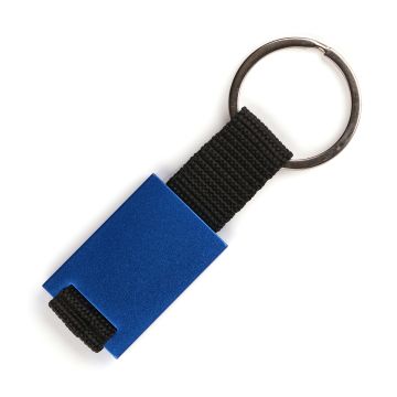Metal Nylon Strap Keyring  