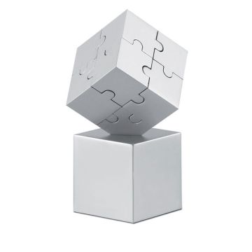 KUBZLE Metal Metallic Puzzle Paper Weight