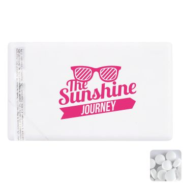 Mint card with sugar free mints