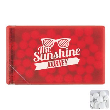Mint card with sugar free mints