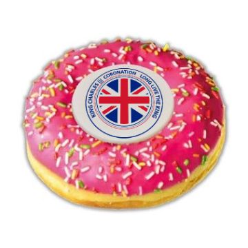 Coronation Doughnuts King Charles Promotional Products-Bounce Creative Designs