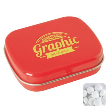 The Langham - Flat hinged tin with dextrose mints