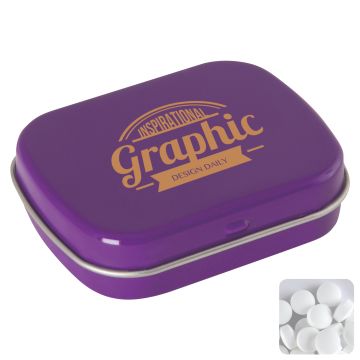 The Langham - Flat hinged tin with dextrose mints