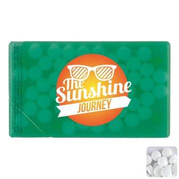 Mint card with sugar free mints
