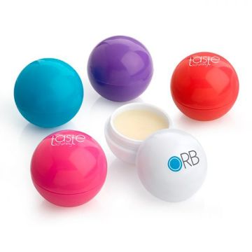 Natural Lip Balm Ball Shaped UK Made