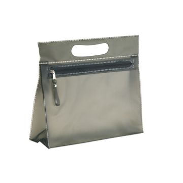 MOONLIGHT Transparent Cosmetic Bag Black - 1 Bounce Creative Designs