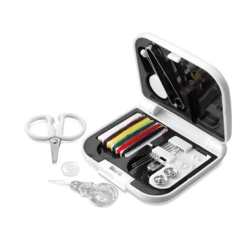 SASTRE Compact Sewing Kit In Box White - 1 Bounce Creative Designs