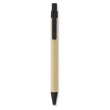 CARTOON Paper Pen With Biodegradable Corn Parts Black - 1 Bounce Creative Designs