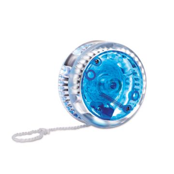 FLASHYO Yoyo With Flashing Light Blue - 1 Bounce Creative Designs