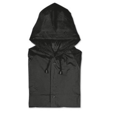 BLADO Waterproof Raincoat With Hood Black - 1 Bounce Creative Designs