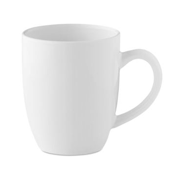 TRENT Ceramic Mug 300ml White - 1 Bounce Creative Designs
