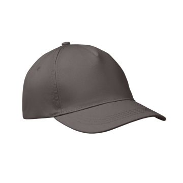 BUZZ 5 panel baseball cap Stone Grey