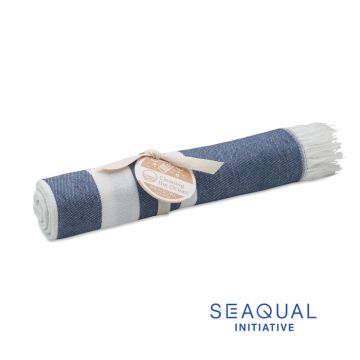 WAVE SEAQUAL® hammam towel 100x170 Blue