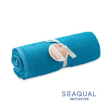 SEAQUAL® Recycled Hammam Beach Towel 100x170 cm WATER