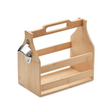 CABAS 6 Beer Crate in Bamboo