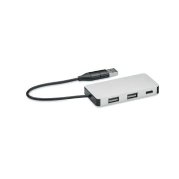 3 Port USB Hub with 20cm Cable HUB-C