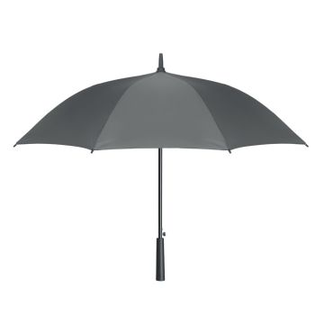 SEATLE ⌀102cm/23″ storm umbrella with rubberized handle. Grey
