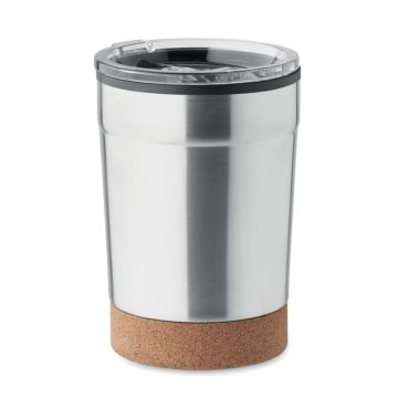 Insulated Stainless Steel Tumbler With Cork Base 300ml NOMU