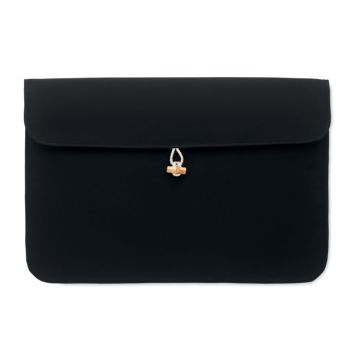 COTIN 15 inch 220 gr/m² cotton pouch Black