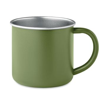 CARIBU Recycled stainless steel mug Dark Green