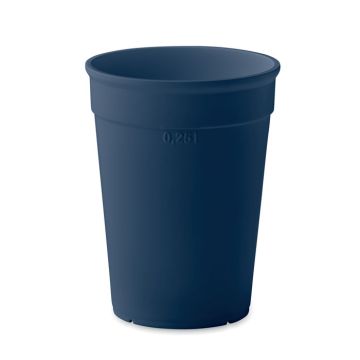 AWAYCUP PP cup capacity 250ml French Navy