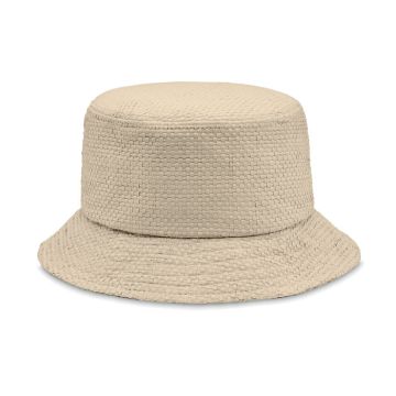 Straw Bucket Hat BILGOLA+