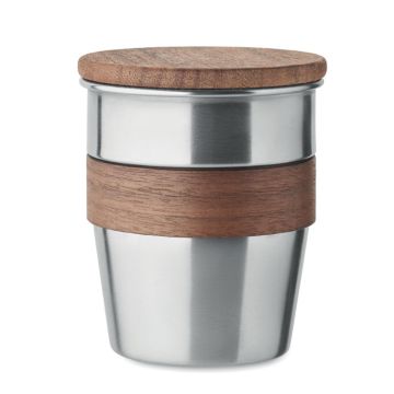 WALNUT Single wall tumbler 350 ml