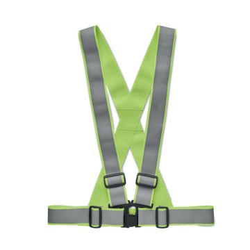 ALLVISIBLE+ Adjustable 360 reflective belt Neon Green