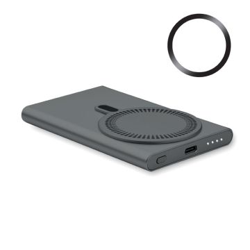 PAWTT Wireless charger power bank Titanium