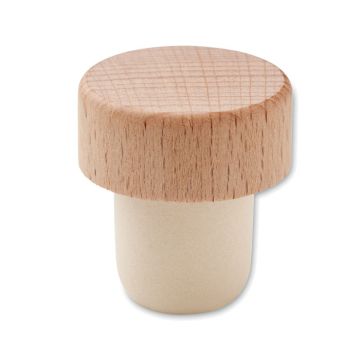BOPPER Beech wood bottle stopper