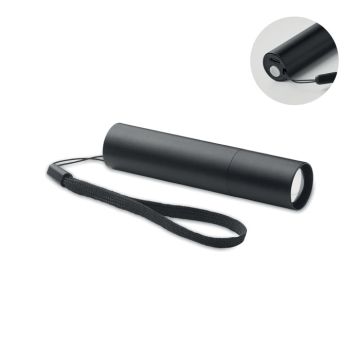 ALUMINATE Aluminium rechargeable torch