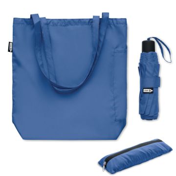 SEATTLE 21 inch RPET umbrella set Royal Blue
