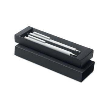 ORWELL Recycled aluminium pen set White